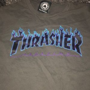 THRASHER FLAME SHIRT
